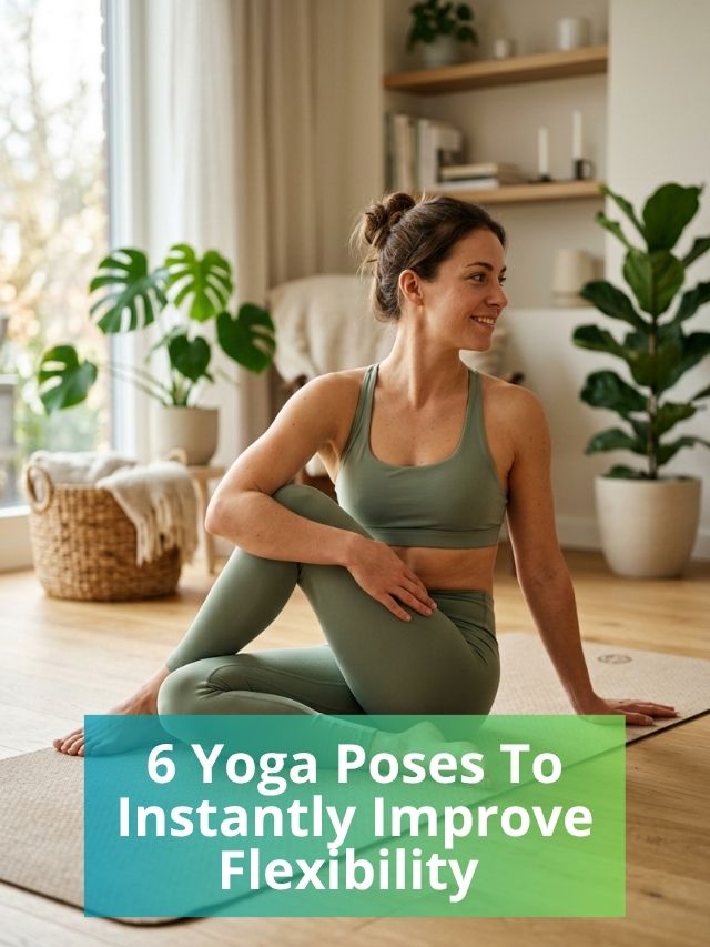 6 Yoga Poses To Instantly Improve Flexibility